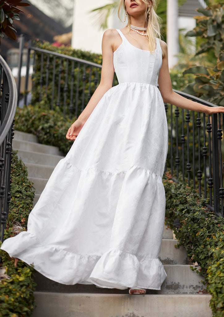 windsor white dress
